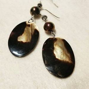Mother of pearl earrings